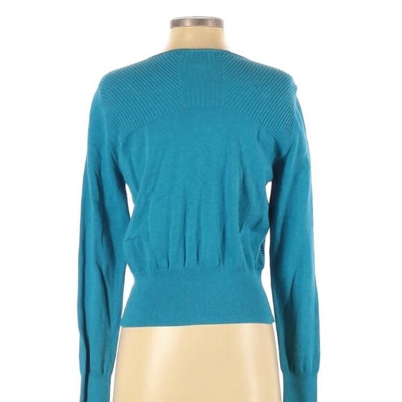 CAbi "Darby Cardigan" Ribbed Sweater Size Small - Picture 4 of 8